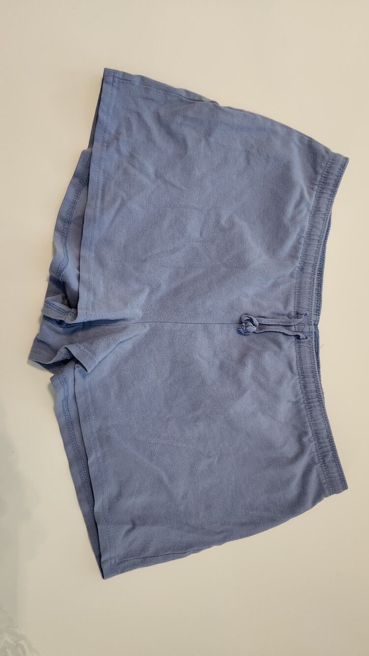 Gilligan O'Malley Intimates Women's M Sleep Shorts Blue Knit Lounge #493